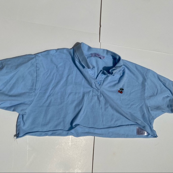 Cropped Cherry Polo🍒 - Picture 1 of 4